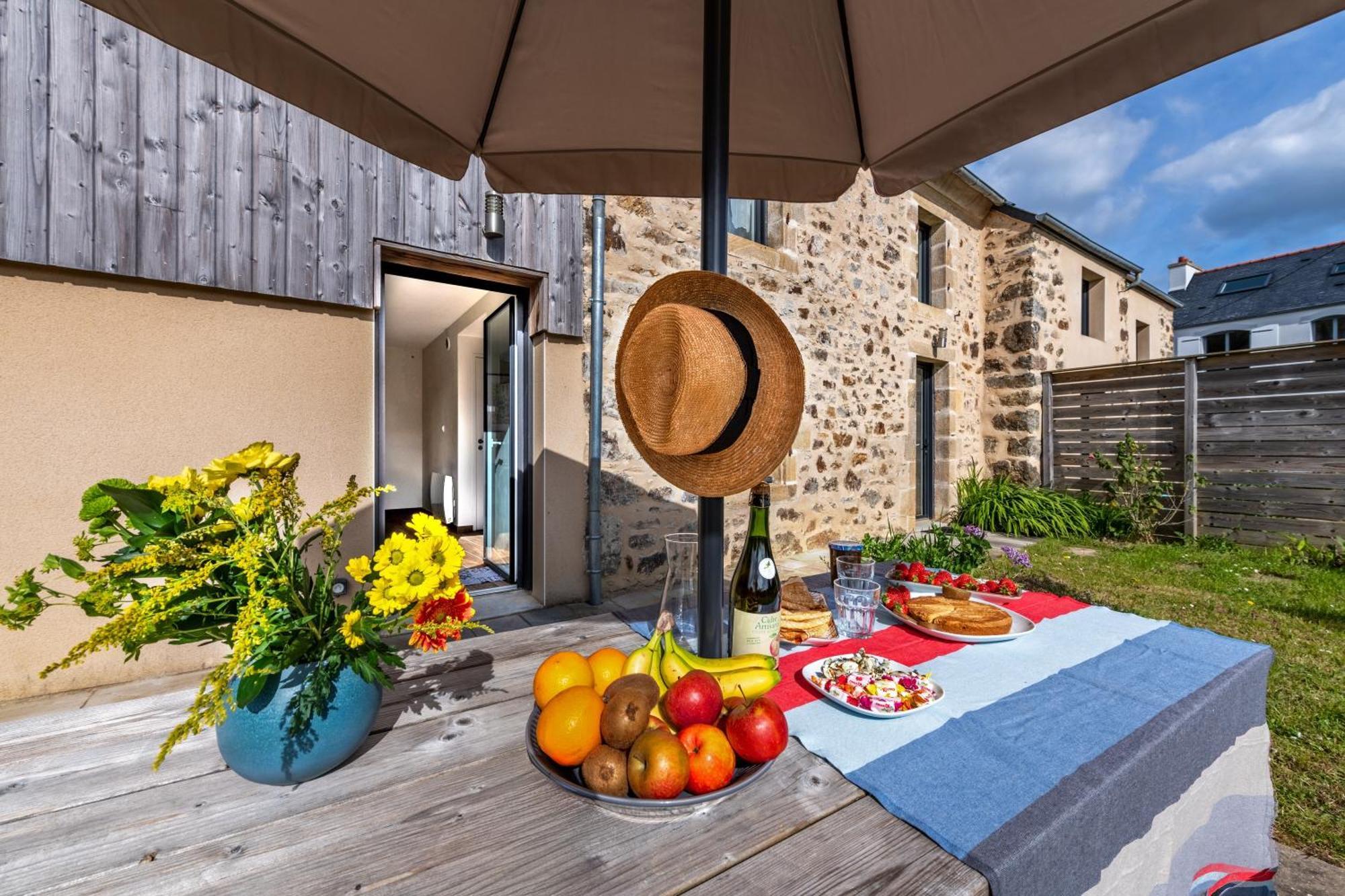 Toudig - Maison Avec Terrasse Et Jardin Plougastel-Daoulas Exterior photo